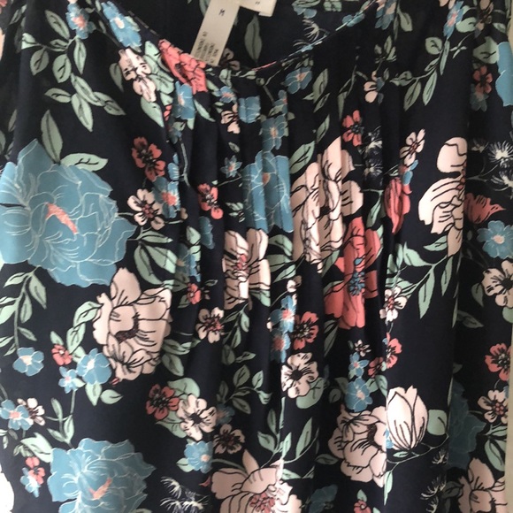 Leith Floral Cropped Tank Blouse - Picture 4 of 6